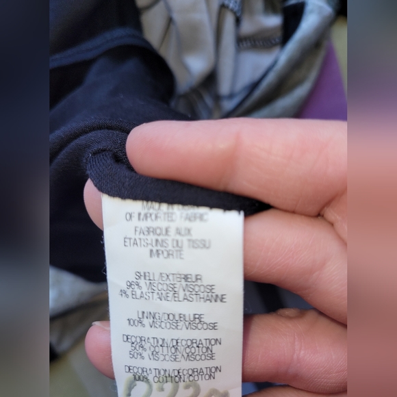 Helmut Lang Printed Dress, VGUC, Size L - Picture 8 of 8